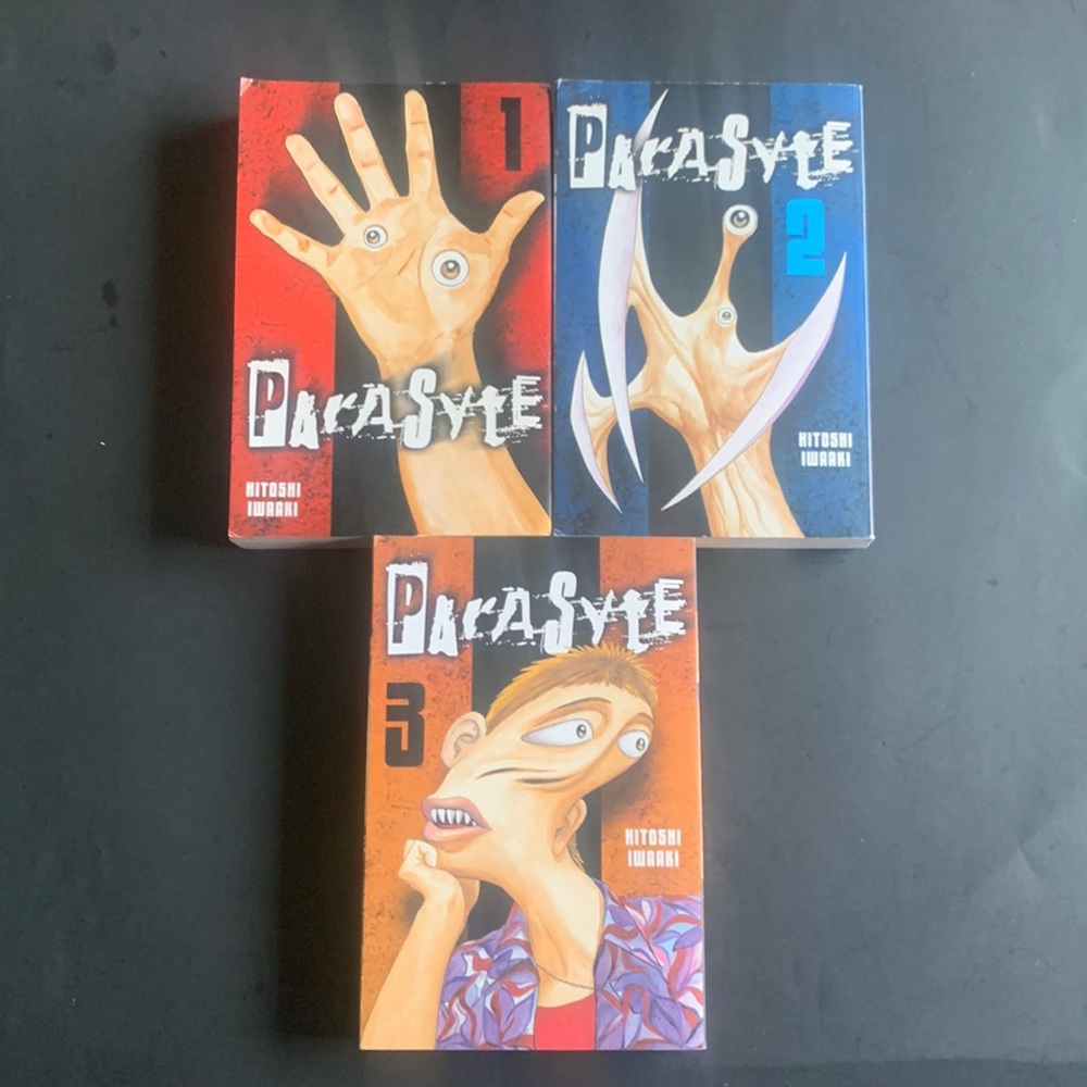 Parasyte Manga Volumes 1-3